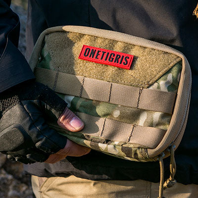 ONETIGRIS Signature Red Logo Patch