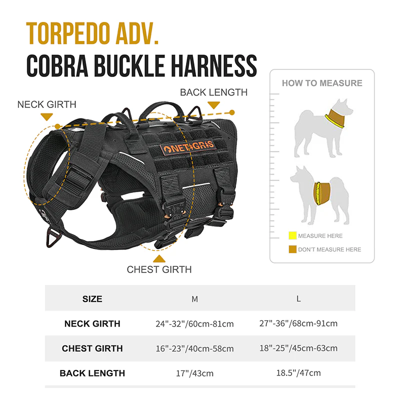 TORPEDO Adv. Cobra Buckle Harness