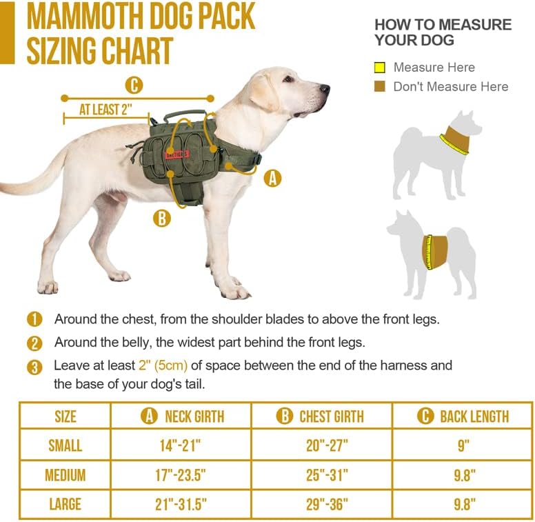 Mammoth Dog Pack