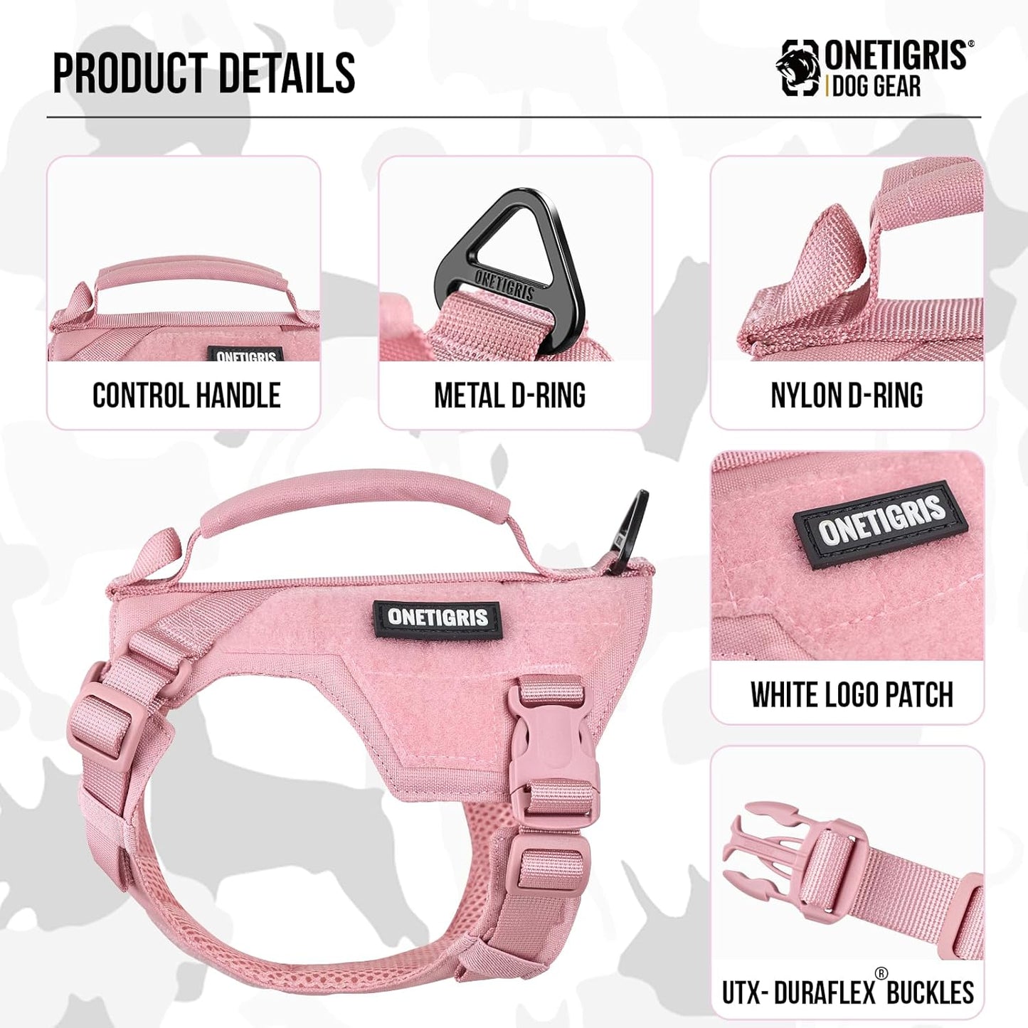Mini Trooper dog harness