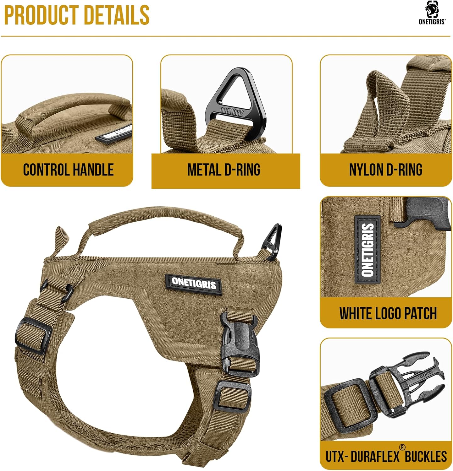 Mini Trooper dog harness
