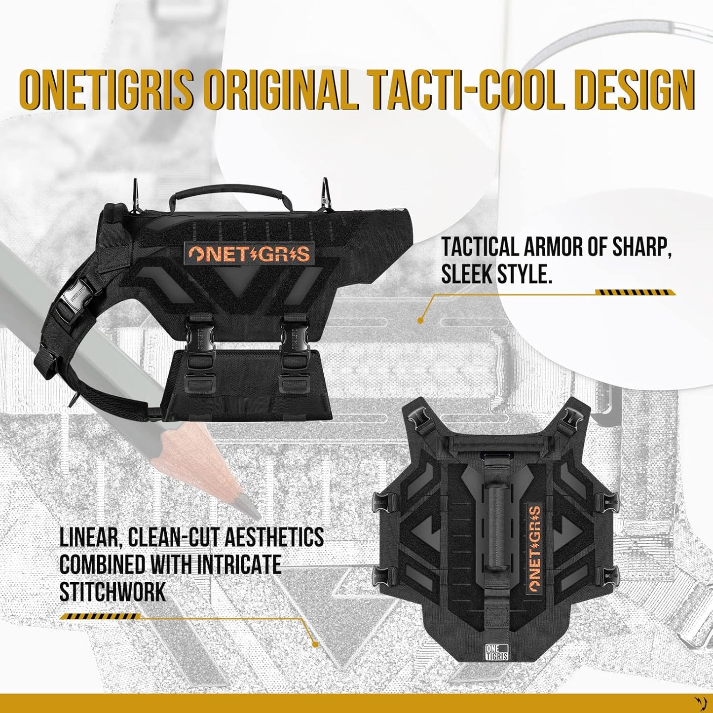 X Armor Tactical Dog Harness OneTigris