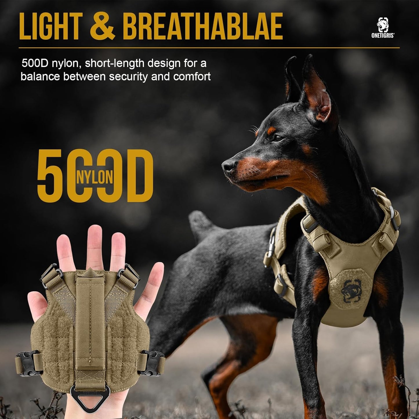Mini Trooper dog harness