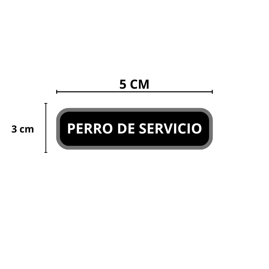 Parches Perro servicio
