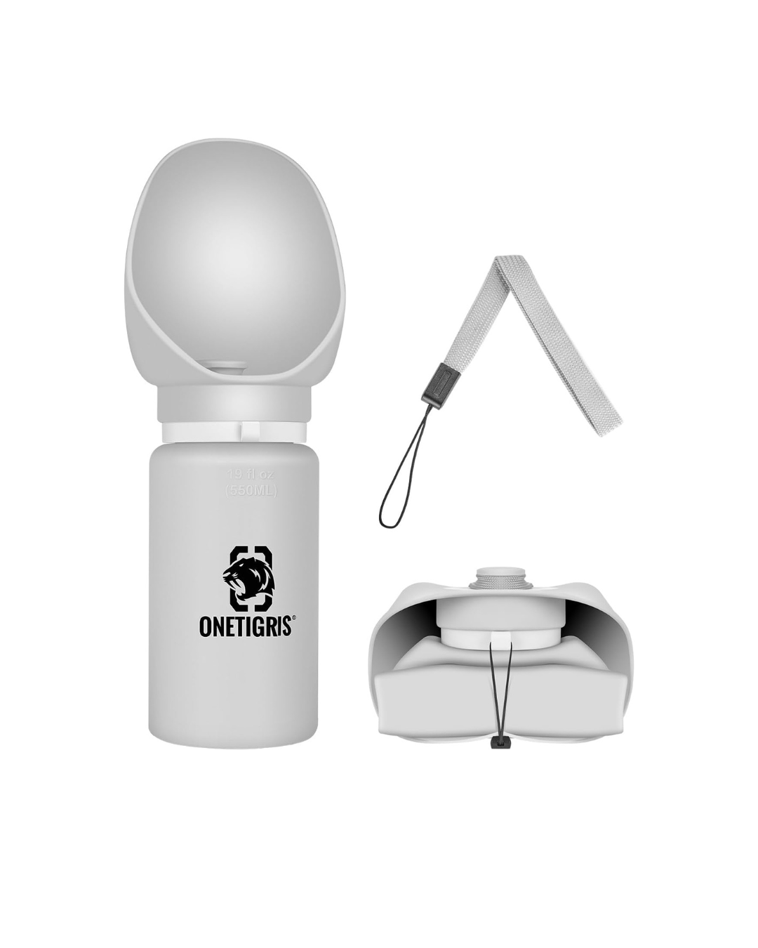 Botella de agua portátil para perro
