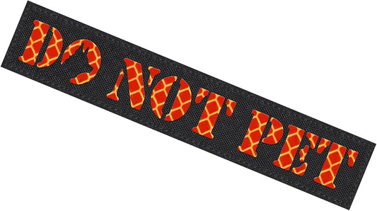 Reflective Service Dog Patch - Do not Pet
