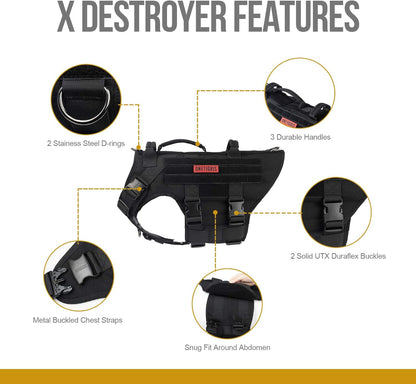 X Destroyer K9 Dog Harness