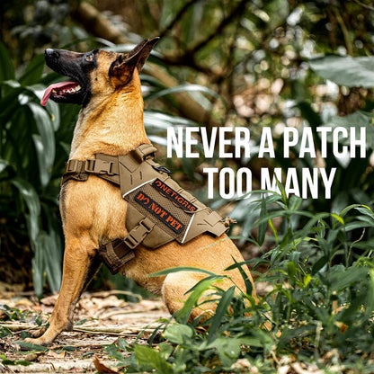 Reflective Service Dog Patch - Do not Pet