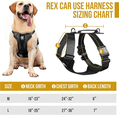 Rex Car Use Dog Harness