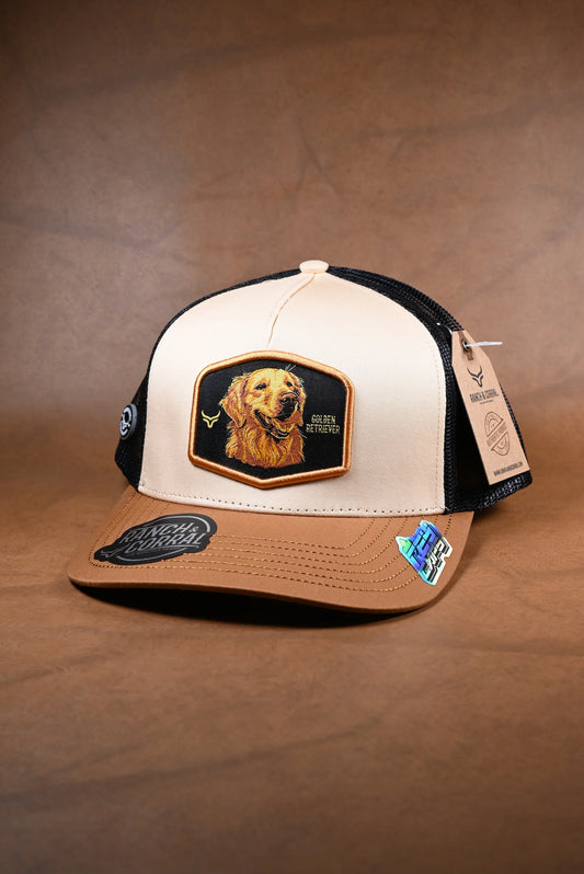 Gorra ranch&Corral Golden Retriever